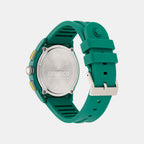 Am Formula 1 Men Quartz Green Dial Chronograph Silicone Watch MTFB1F60443