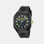 Am Formula 1 Men Automatic Black Dial Analog Rubber Watch MTFC1F60143