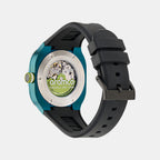 Am Formula 1 Men Automatic Green Dial Analog Rubber Watch MTFC1F60243