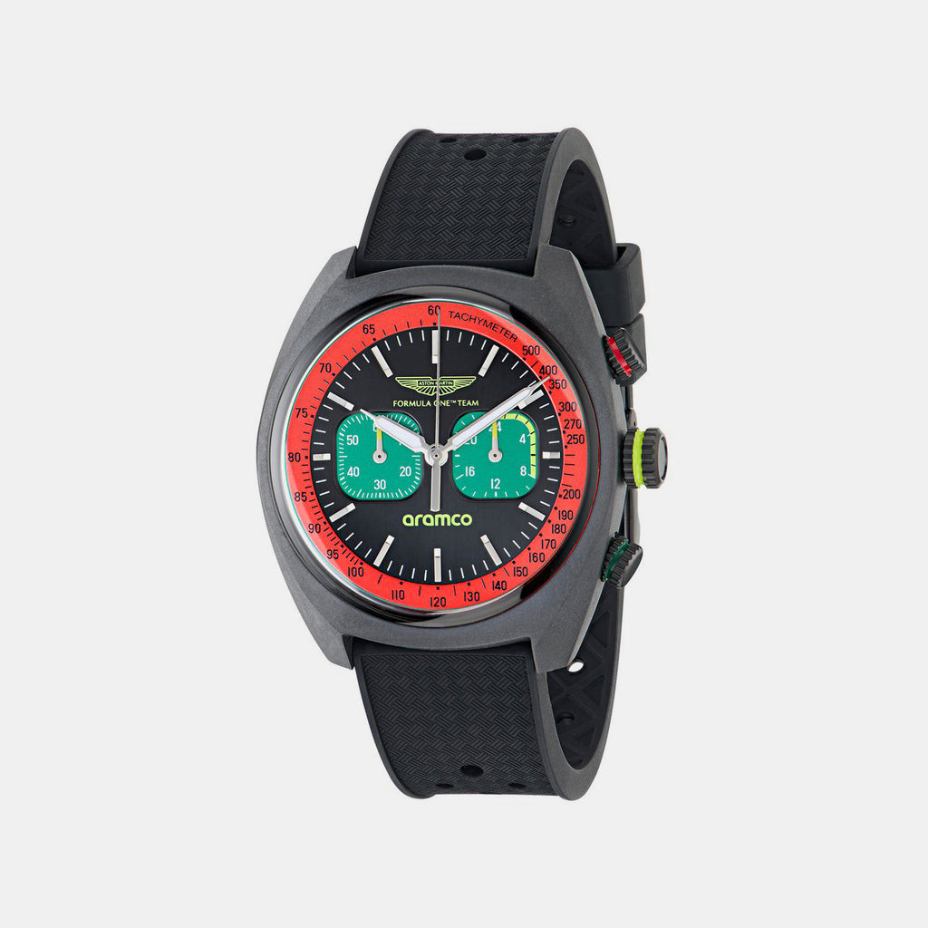 Formula 1 Men Quartz Black Dial Analog Rubber Watch MTFD2F60143