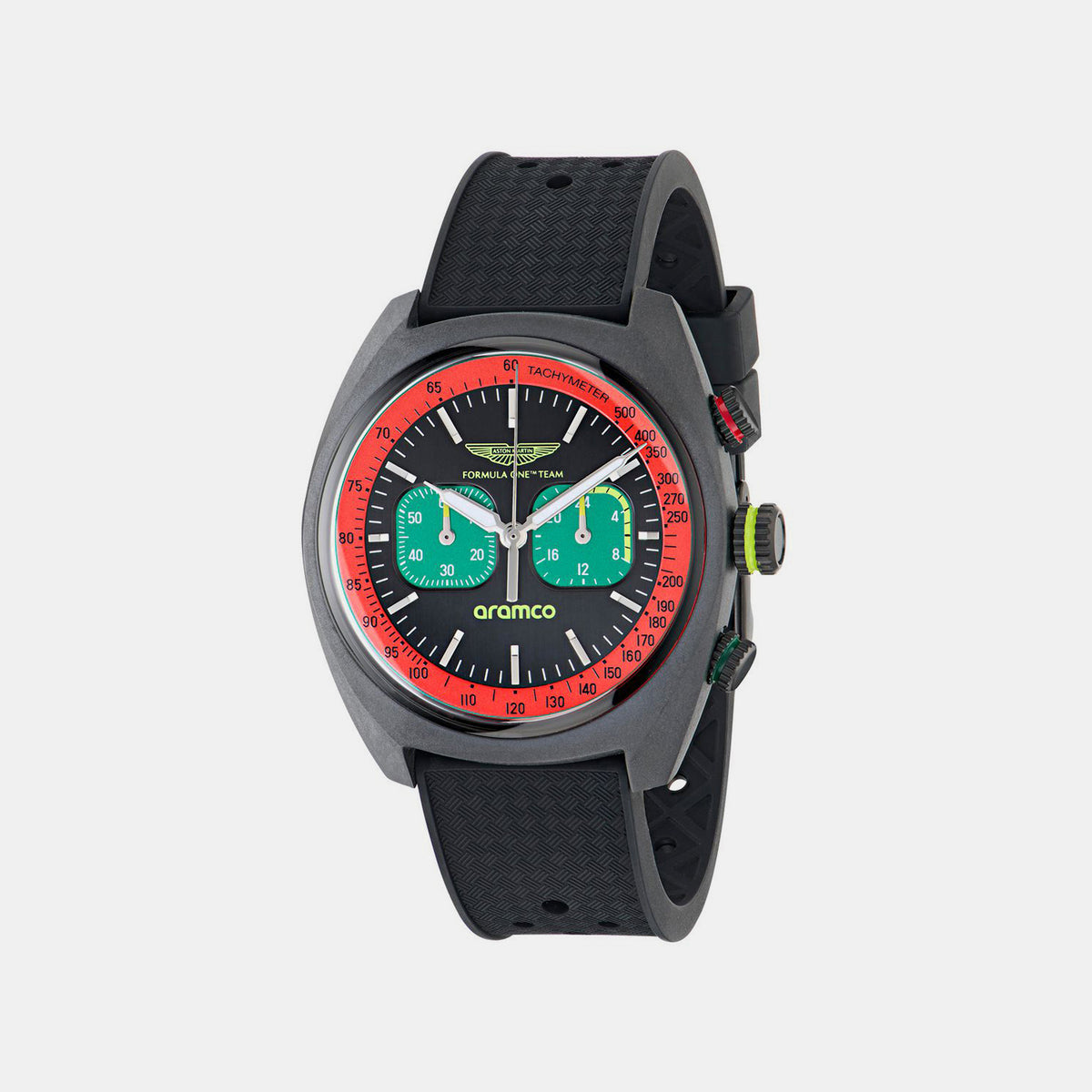 Formula 1 Men Quartz Black Dial Analog Rubber Watch MTFD2F60143