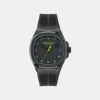 Aml Icon Men Quartz Green Dial Analog Silicone Watch MTIG1F5033E