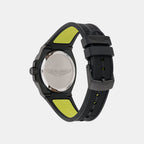 Aml Icon Men Quartz Black Dial Analog Silicone Watch MTIG1F5033E