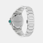Men Quartz Green Dial Analog Stainless Steel Watch MTIG2S6043E