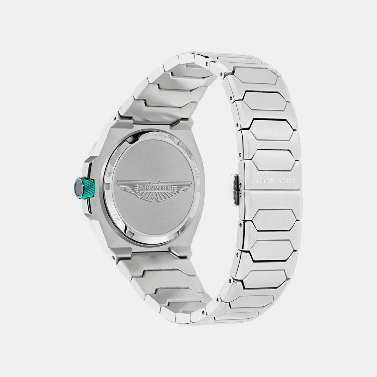 Aml Icon Men Quartz Green Dial Analog Stainless Steel Watch MTIG2S6043E