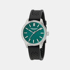 Aml Icon Men Quartz Green Dial Analog Silicone Watch MTIH1F5033E