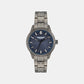 Aml Icon Men Quartz Blue Dial Analog Stainless Steel Watch MTIH1F5043E