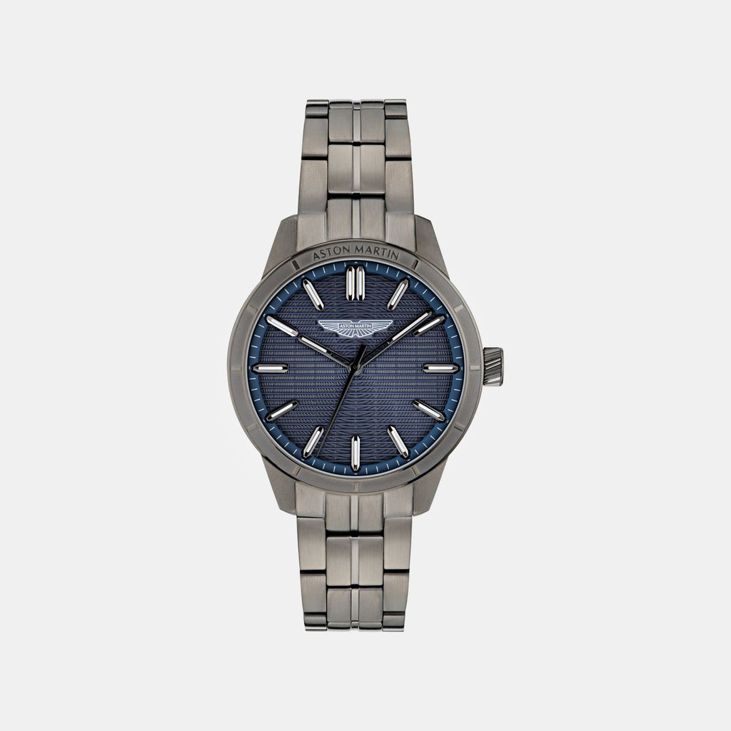 Aml Icon Men Quartz Blue Dial Analog Stainless Steel Watch MTIH1F5043E