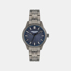Aml Icon Men Quartz Blue Dial Analog Stainless Steel Watch MTIH1F5043E