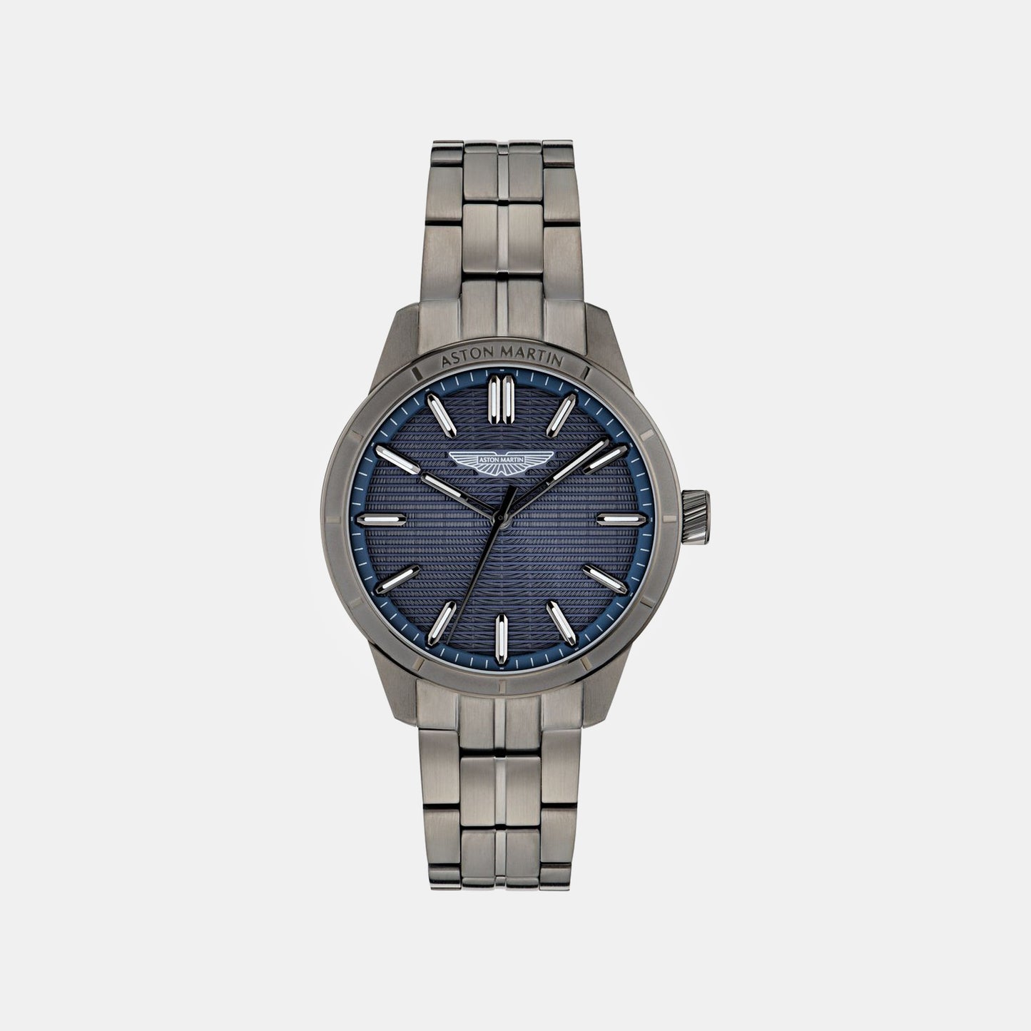 Aml Icon Men Quartz Blue Dial Analog Stainless Steel Watch MTIH1F5043E