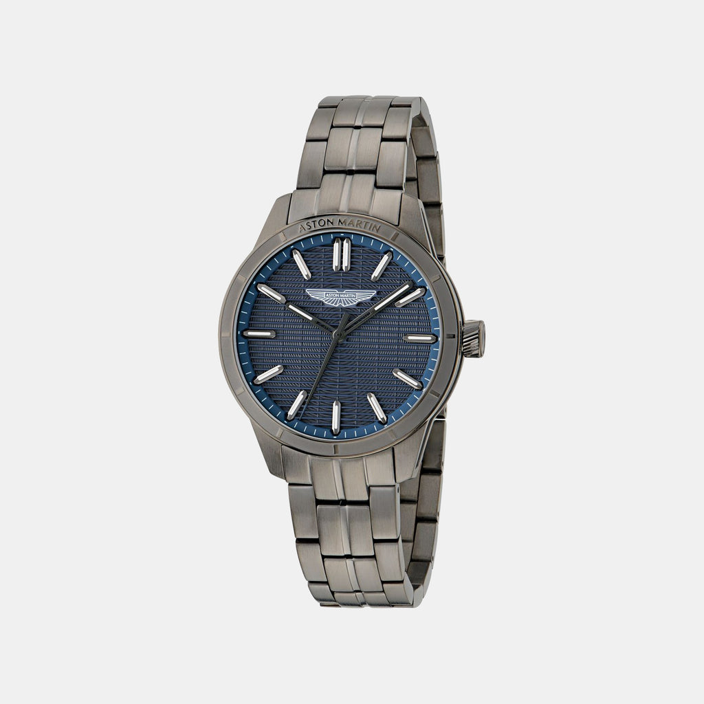 Aml Icon Men Quartz Blue Dial Analog Stainless Steel Watch MTIH1F5043E