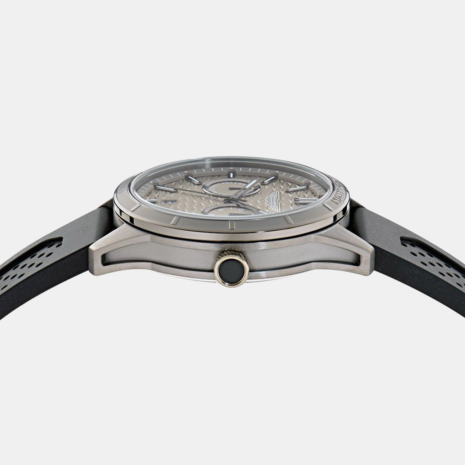 Men Quartz Gray Dial Analog Silicone Watch MTIH2S6023E
