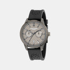 Men Quartz Gray Dial Analog Silicone Watch MTIH2S6023E