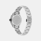Men Quartz Black Dial Analog Stainless Steel Watch MTIH2S6033E