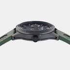 Icon Men Quartz Black Dial Multi-Function Silicone Watch MTIH2S6043E