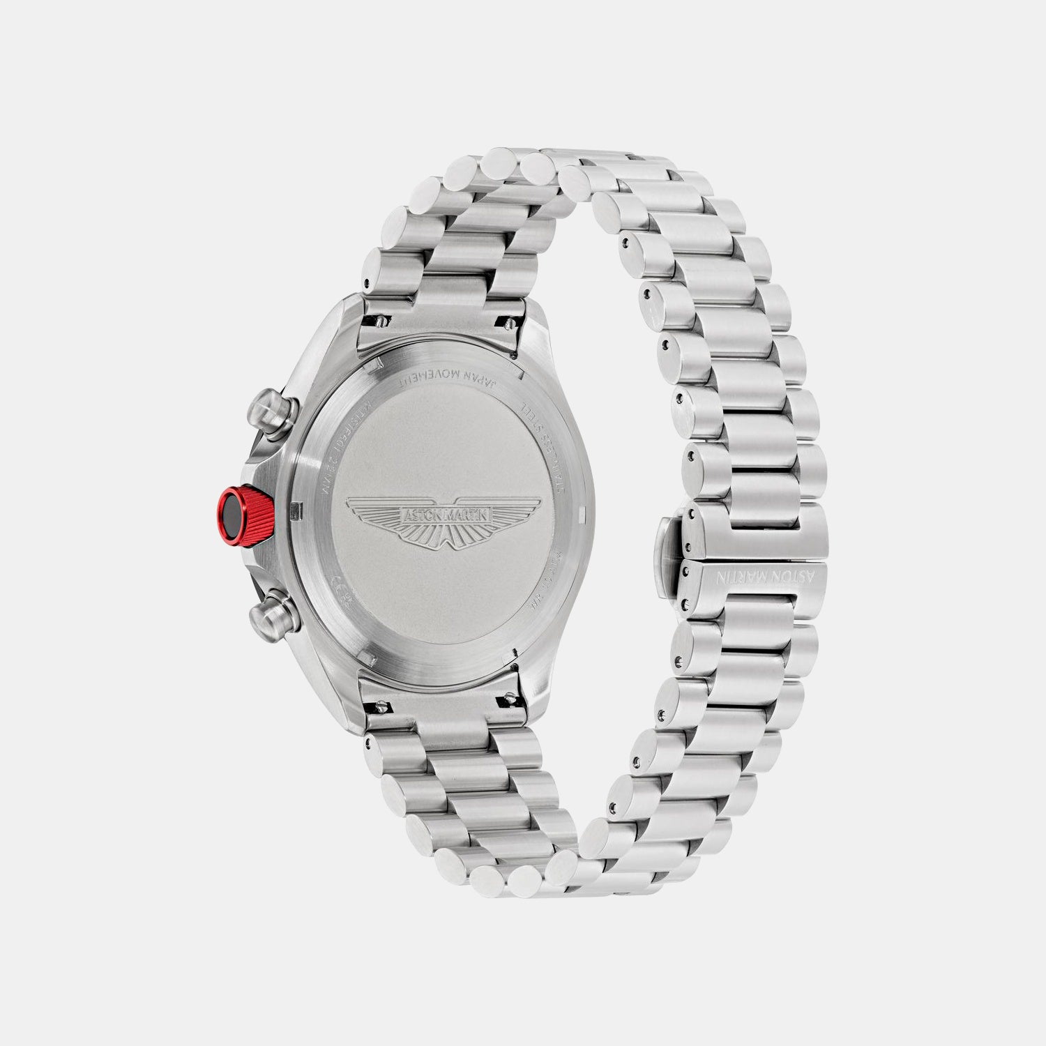 Aml Icon Men Quartz Black Dial Chronograph Stainless Steel Watch MTIS1F5013E