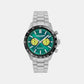 Aml Icon Men Quartz Green Dial Chronograph Stainless Steel Watch MTIS1F5023E
