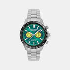 Aml Icon Men Quartz Green Dial Chronograph Stainless Steel Watch MTIS1F5023E