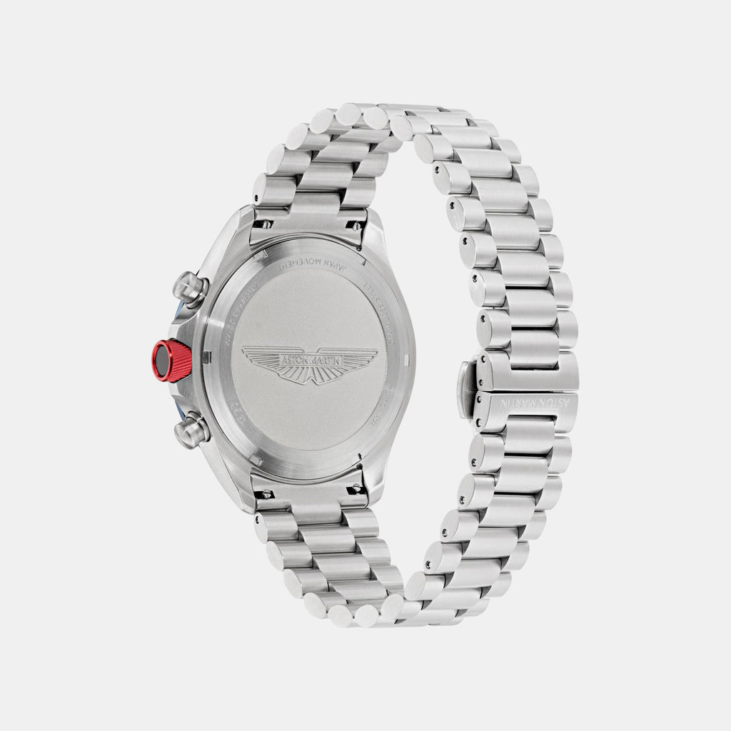 Aml Icon Men Quartz Blue Dial Chronograph Stainless Steel Watch MTIS1F5033E