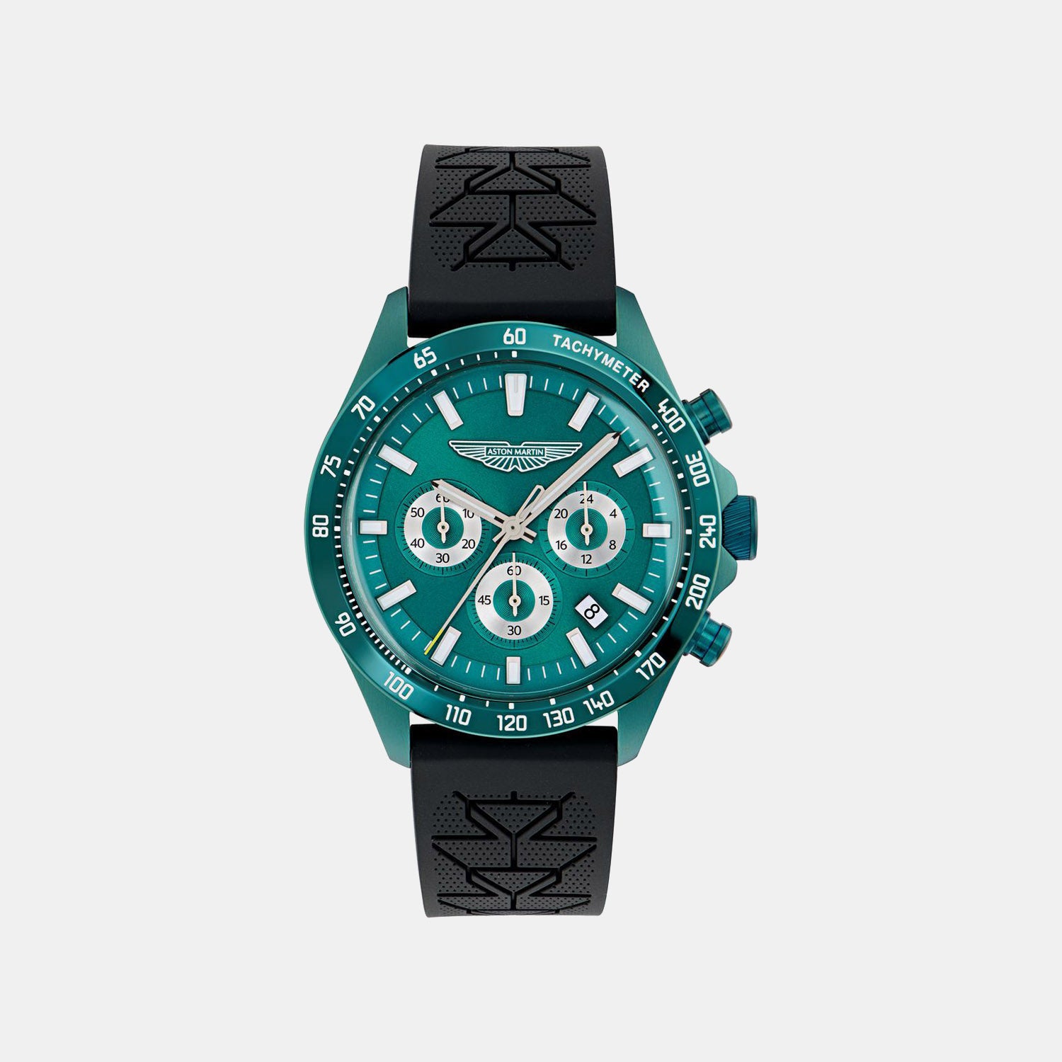 Men Quartz Black Dial Analog Silicone Watch MTIS2S6053E