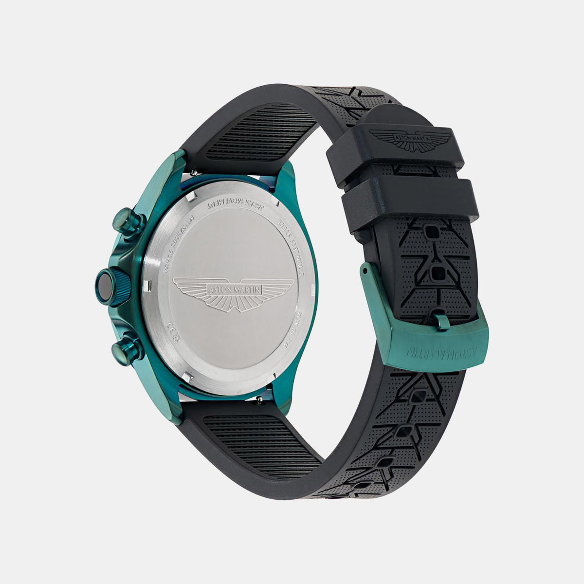 Aml Icon Men Quartz Green Dial Analog Silicone Watch MTIS2S6053E