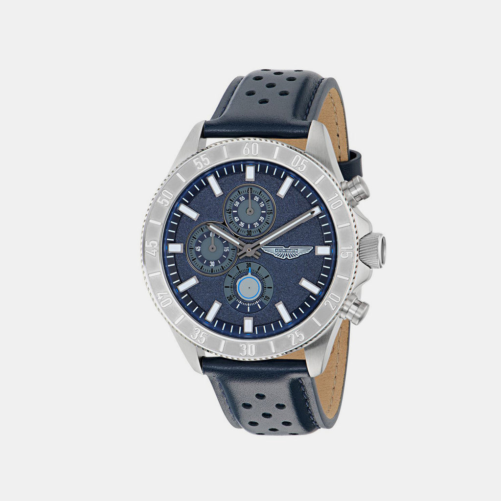 Icon Men Quartz Blue Dial Chronograph Stainless Steel Watch MTIS3F6073E