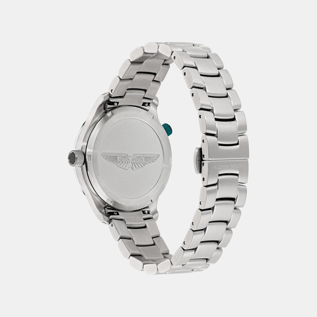 Icon Men Quartz Black Dial Analog Stainless Steel Watch MTIZ1F5033E