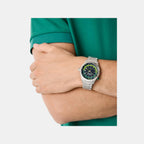 Icon Men Quartz Black Dial Analog Stainless Steel Watch MTIZ1F5033E