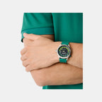 Icon Men Quartz Black Dial Analog Stainless Steel Watch MTIZ1F5033E