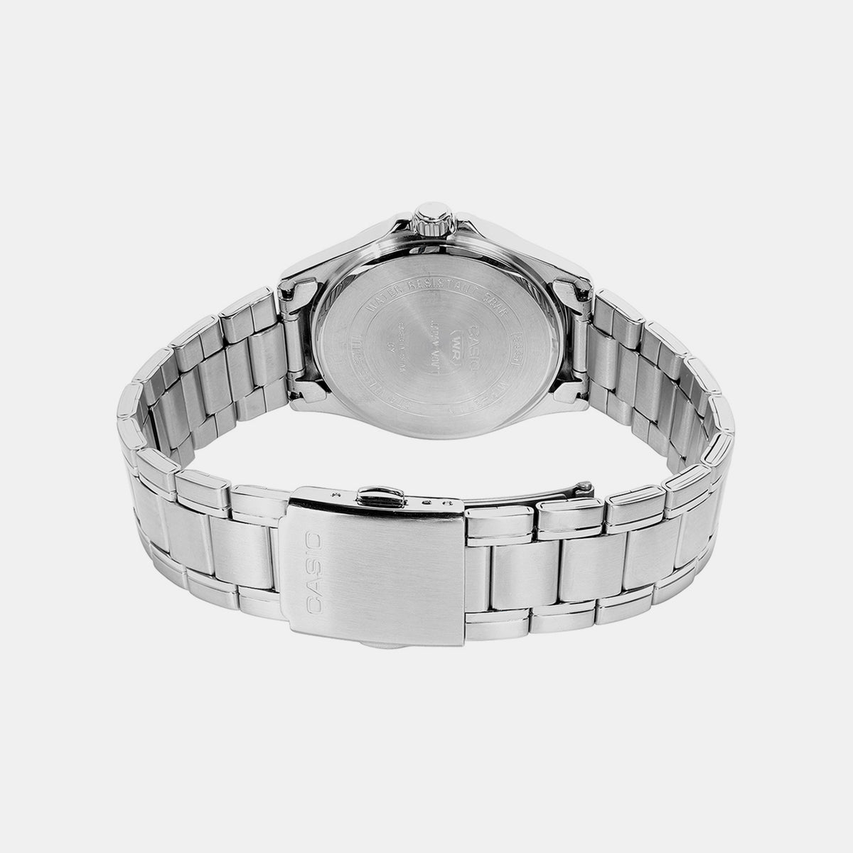 Men Quartz Brown Dial Analog Stainless Steel Watch A2578