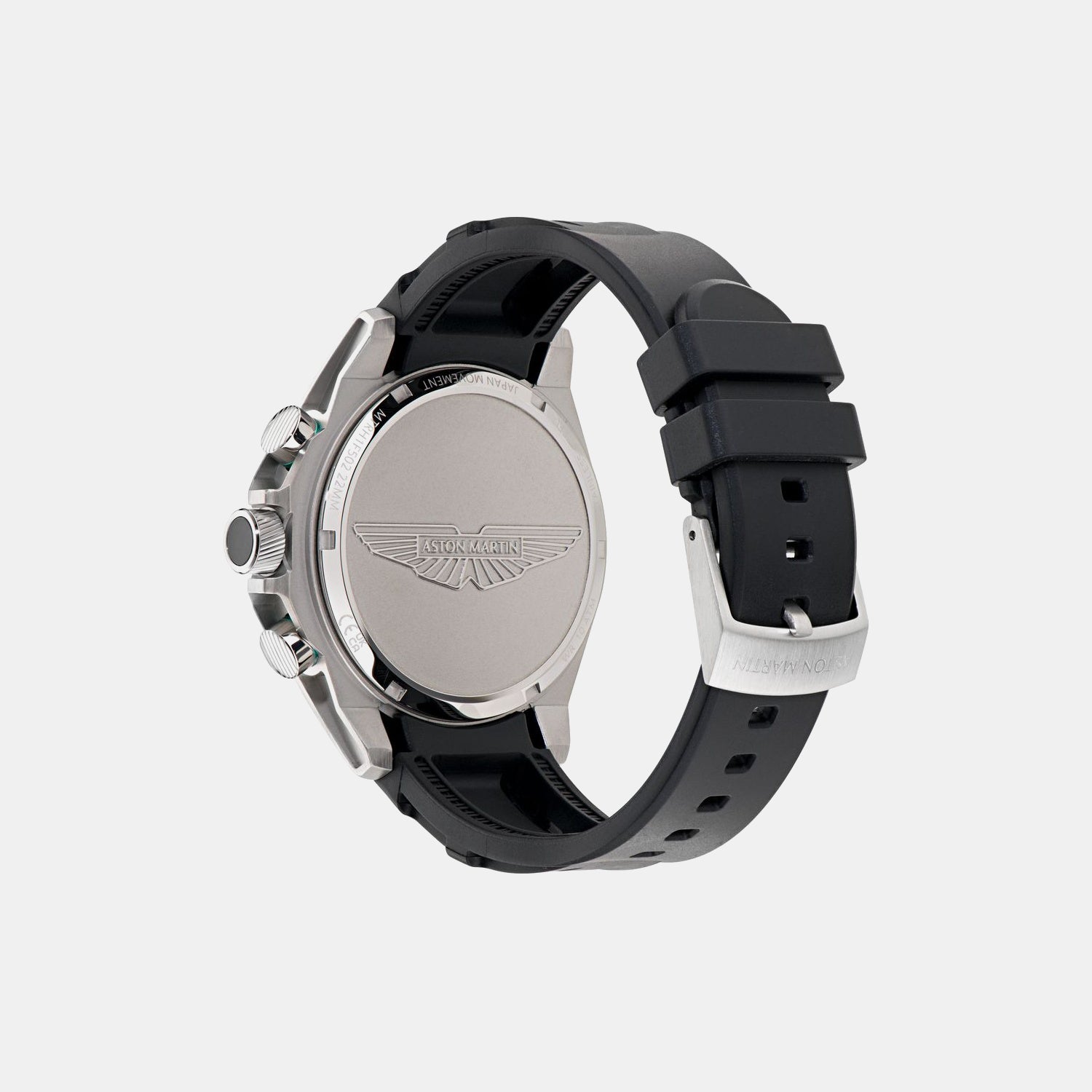 Aml Thrill Men Quartz Green Dial Chronograph Silicone Watch MTRH1F5023E