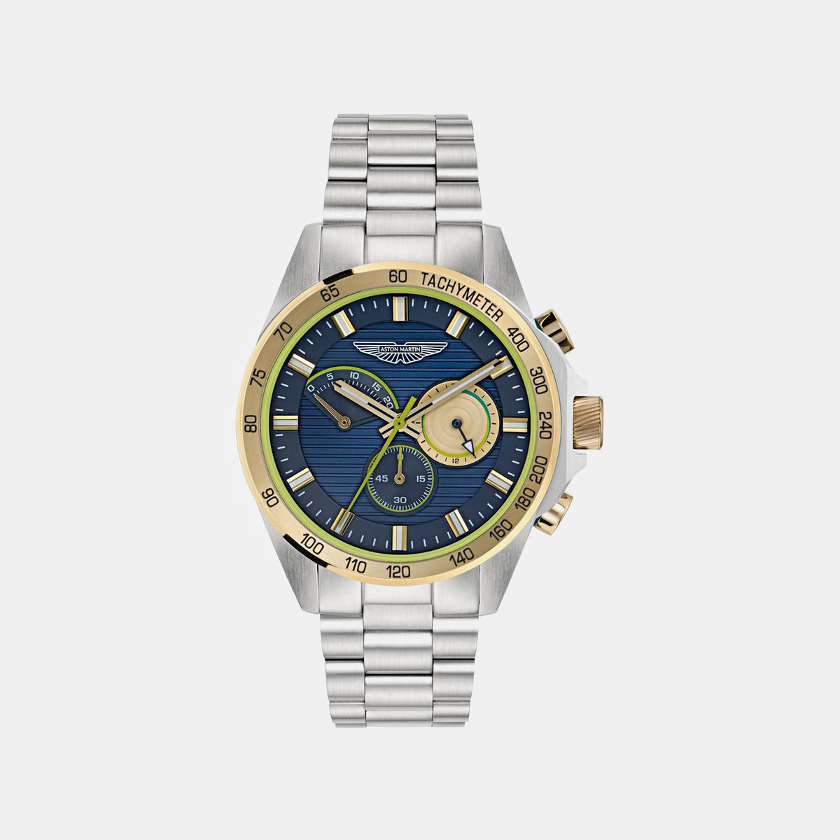 Aml Thrill Men Quartz Blue Dial Chronograph Stainless Steel Watch MTRH1F5053E