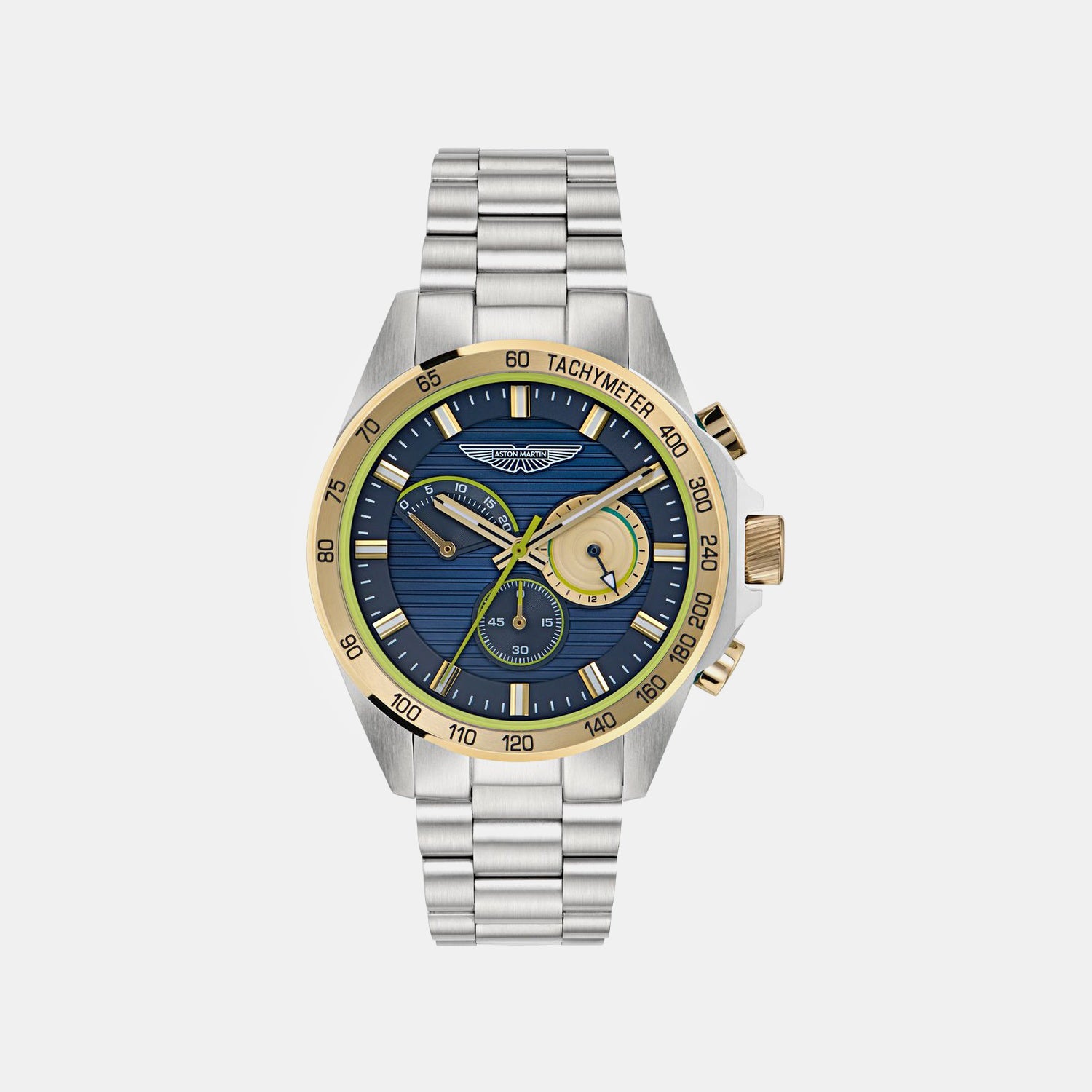 Aml Thrill Men Quartz Blue Dial Chronograph Stainless Steel Watch MTRH1F5053E