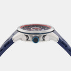 Aml Thrill Men Quartz Blue Dial Chronograph Silicone Watch MTRH2S6073E