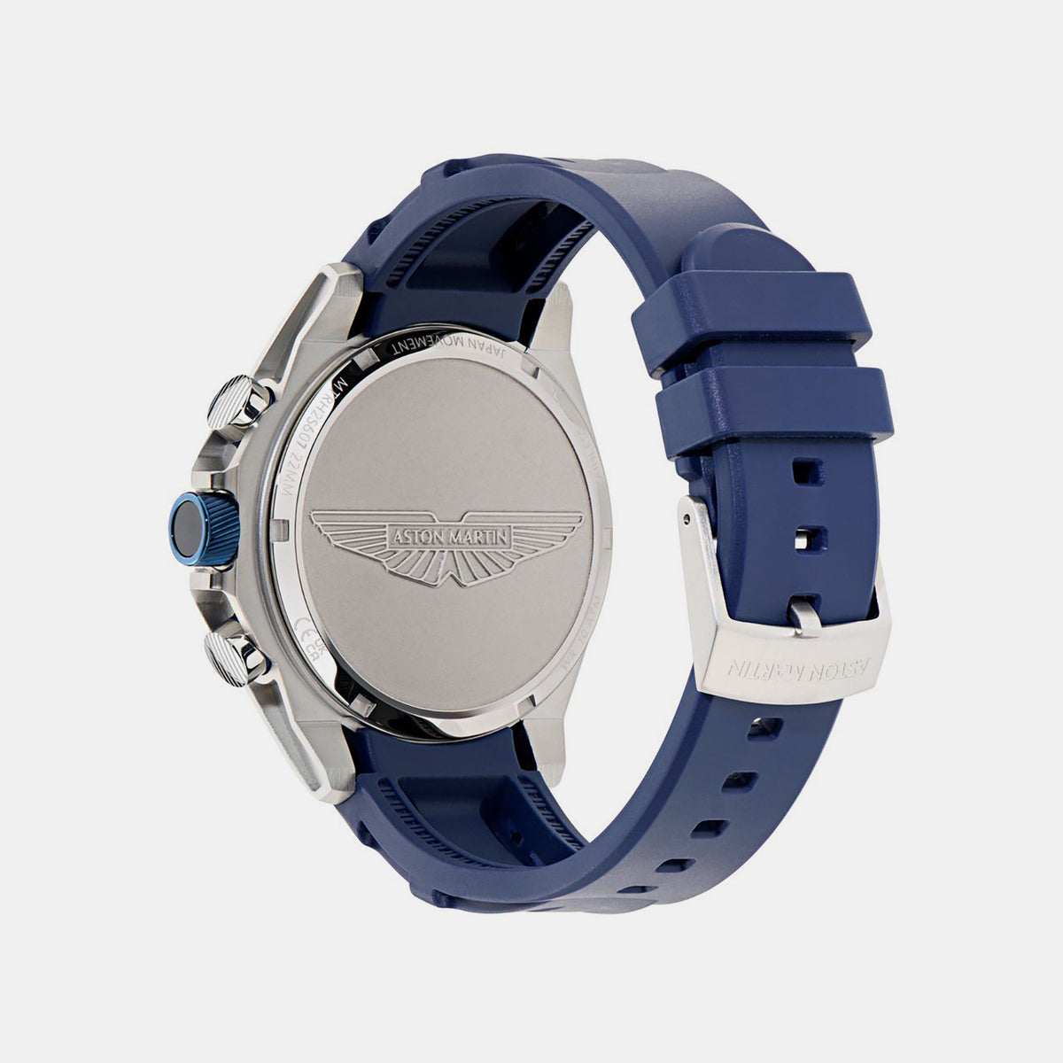 Aml Thrill Men Quartz Blue Dial Chronograph Silicone Watch MTRH2S6073E