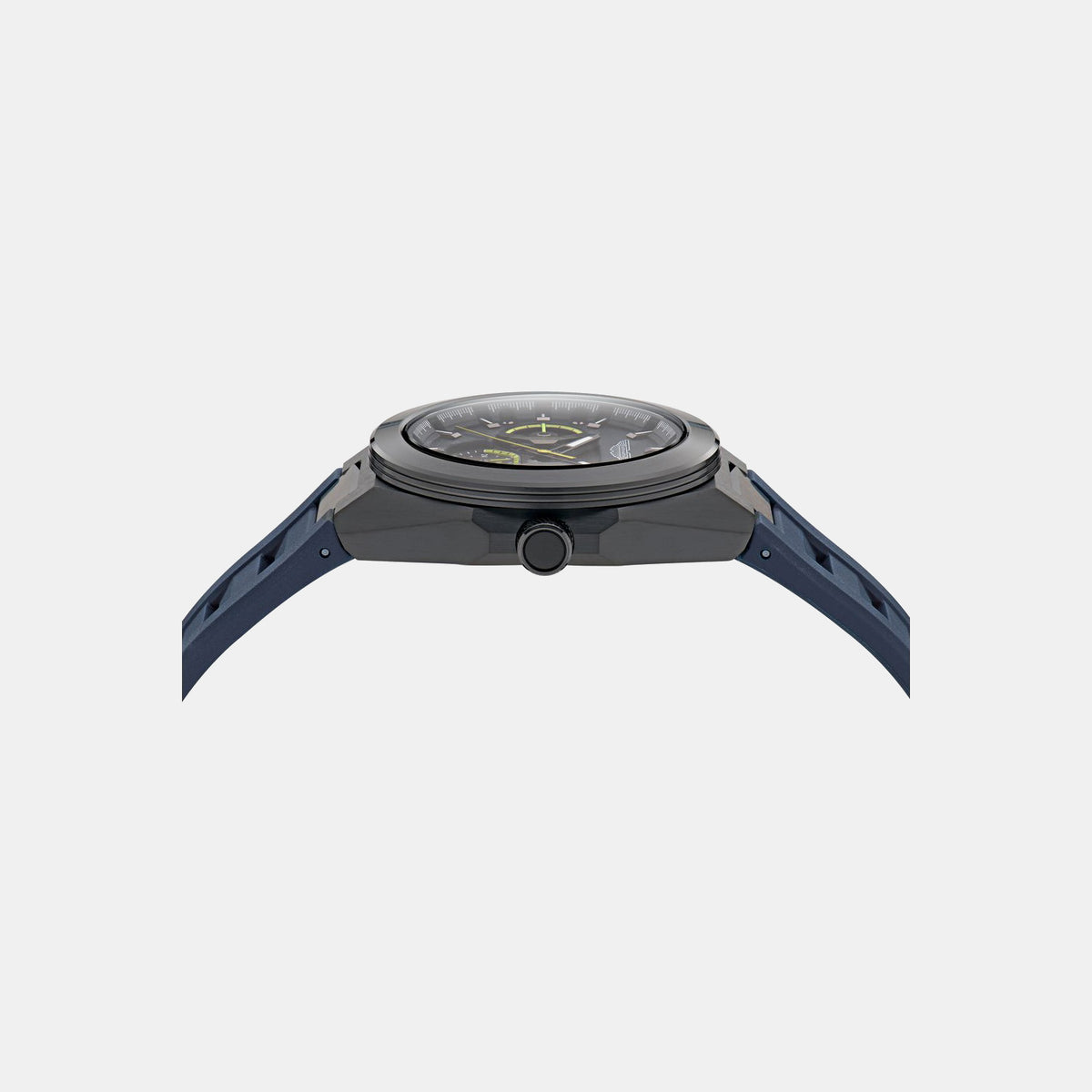 Aml Thrill Men Quartz Blue Dial Multi-Function Silicone Watch MTRI1F5013E