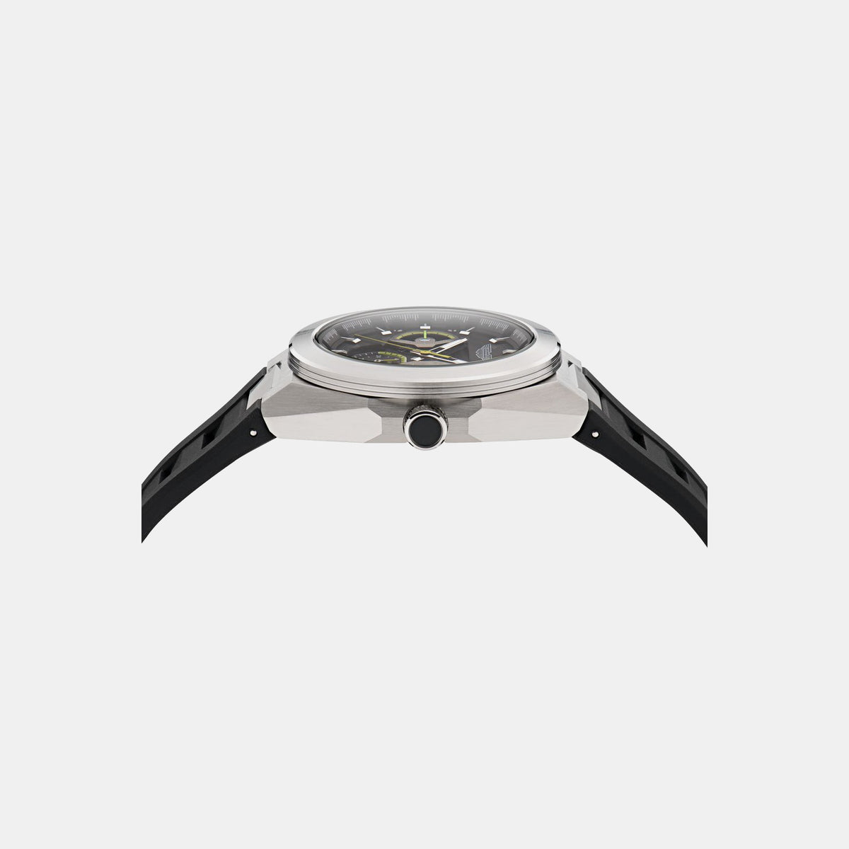 Aml Thrill Men Quartz Black Dial Multi-Function Silicone Watch MTRI1F5023E