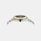 Aml Thrill Men Quartz Black Dial Multi-Function Stainless Steel Watch MTRI1F5043E