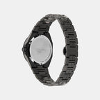 Men Quartz Black Dial Analog Stainless Steel Watch MTRI2S6053E