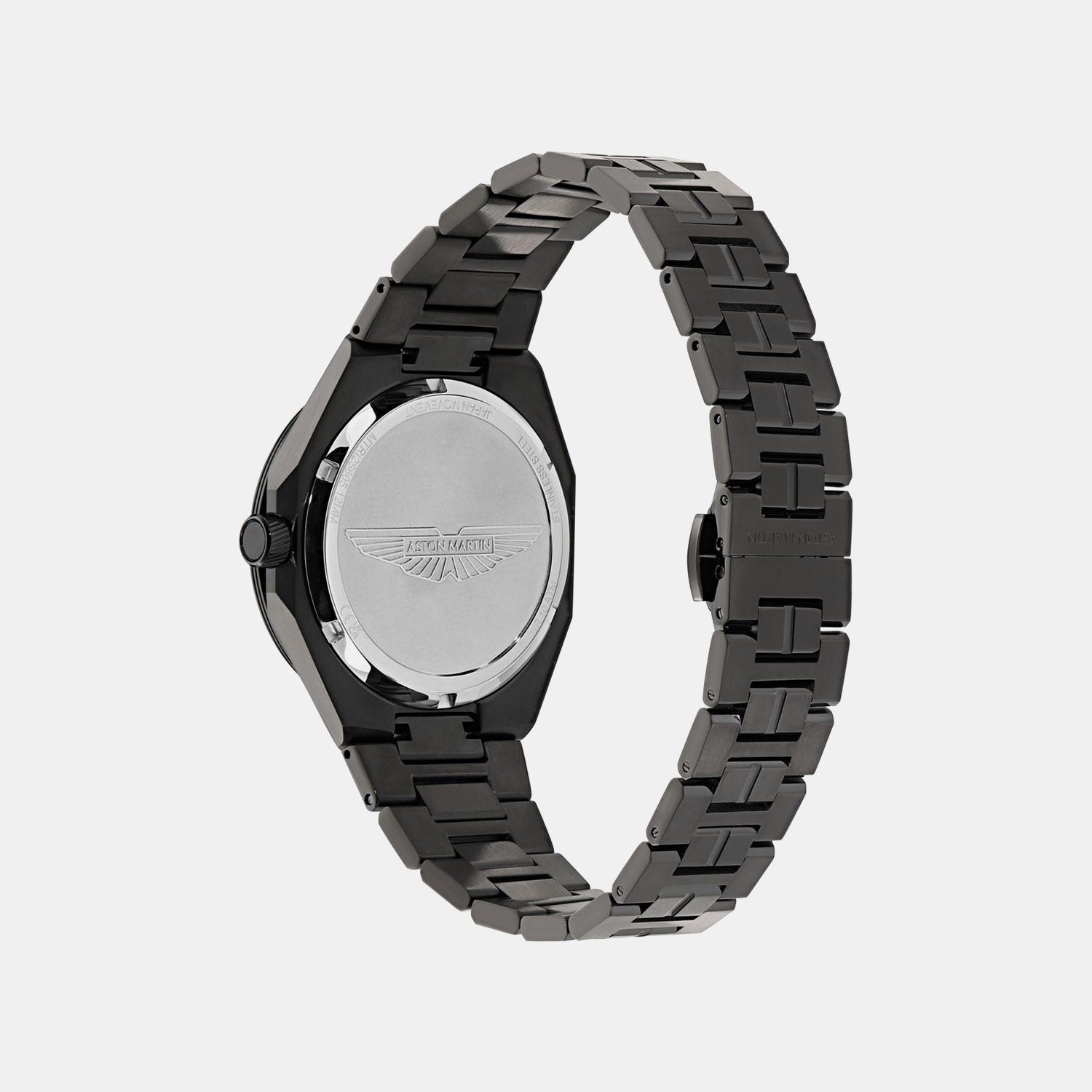 Men Quartz Black Dial Analog Stainless Steel Watch MTRI2S6053E