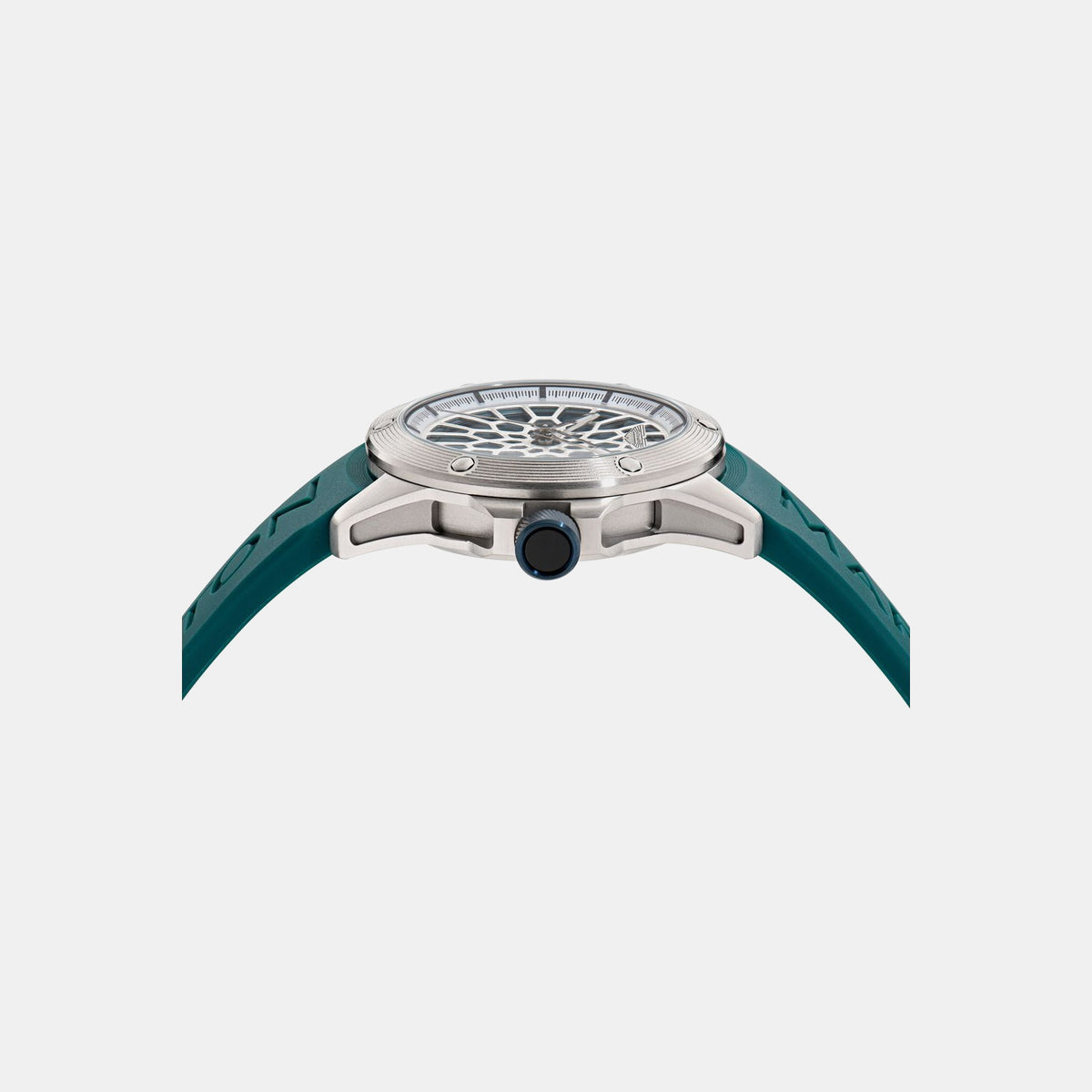 Aml Thrill Men Automatic Blue Dial Analog Silicone Watch MTRR1F5013E