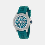 Aml Thrill Men Automatic Green Dial Analog Silicone Watch MTRR1F5013E