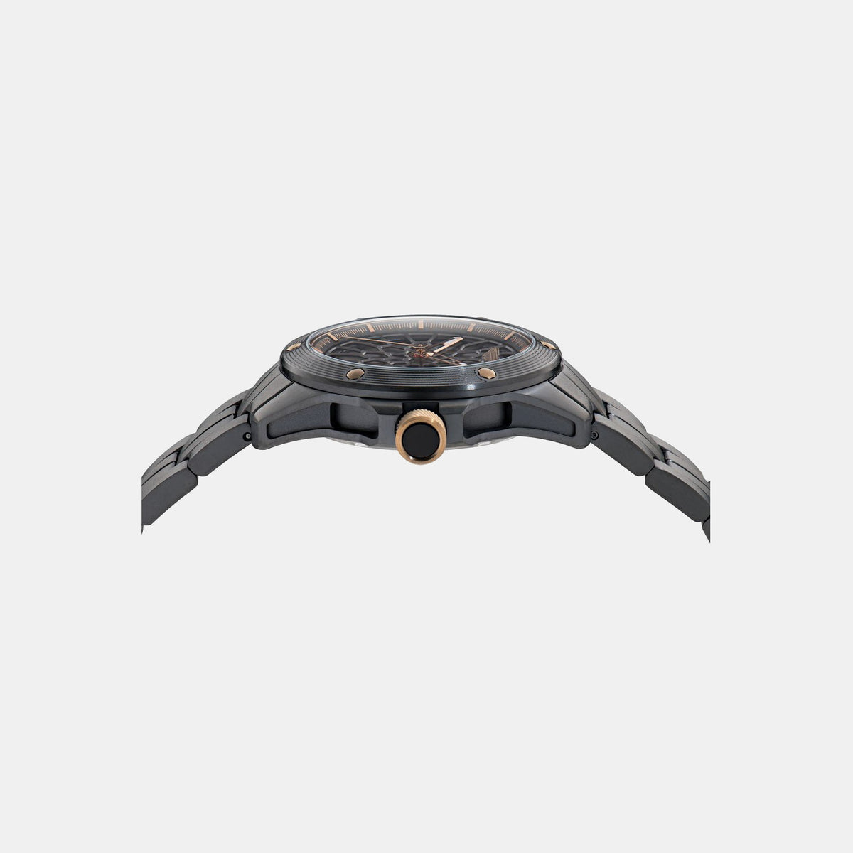 Aml Thrill Men Automatic Black Dial Analog Titanium Watch MTRR1F5033E