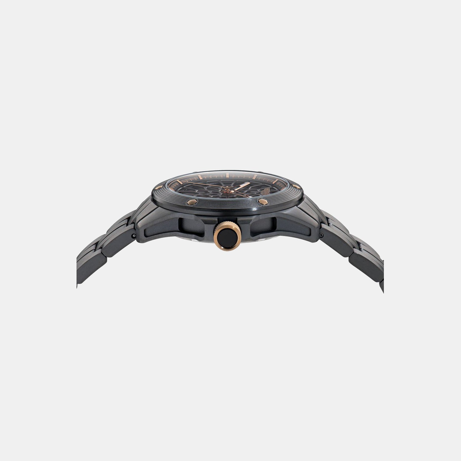 Aml Thrill Men Automatic Black Dial Analog Titanium Watch MTRR1F5033E