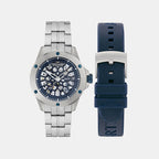 Aml Thrill Men Automatic Silver Dial Analog Titanium Watch MTRR1F5043E