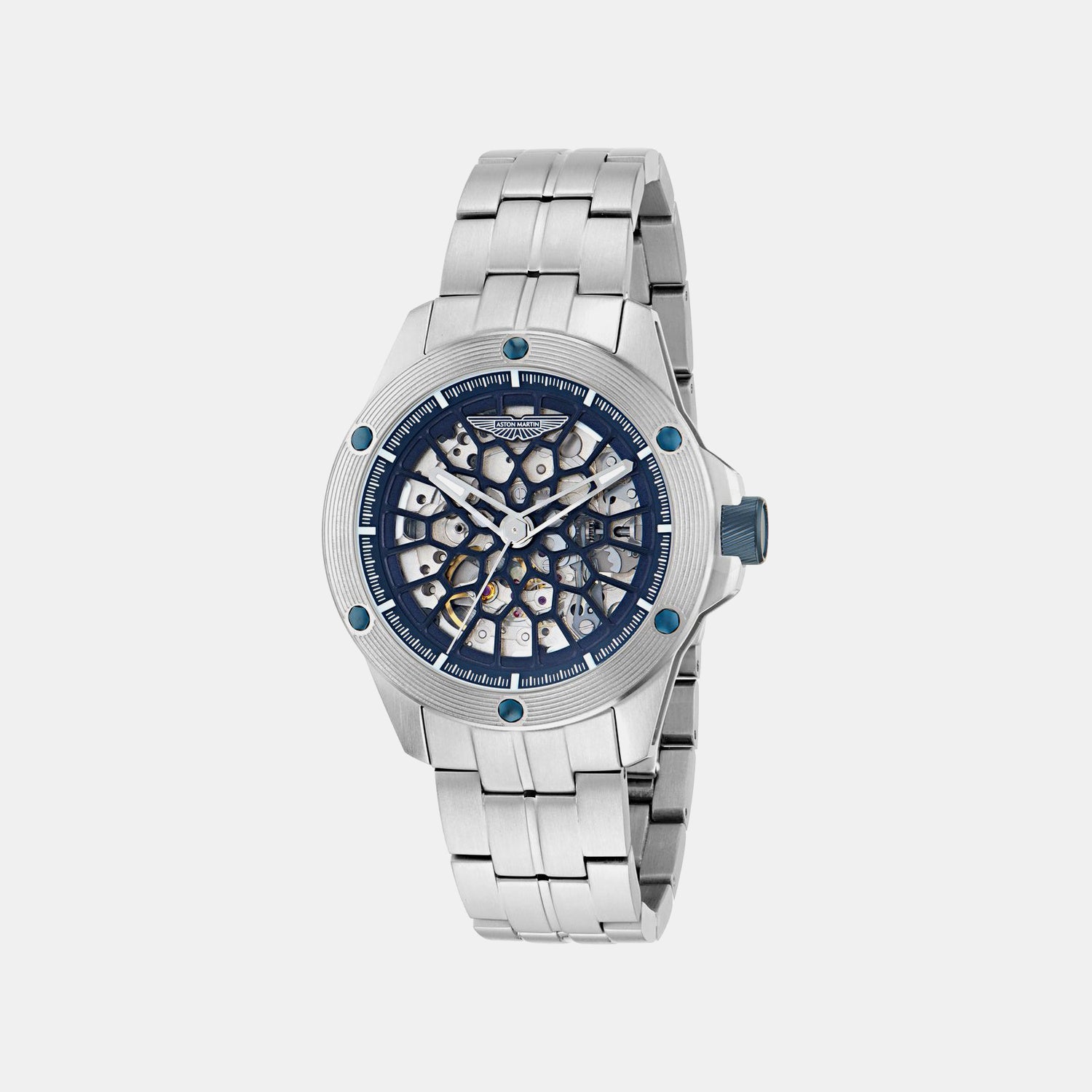 Aml Thrill Men Automatic Silver Dial Analog Titanium Watch MTRR1F5043E