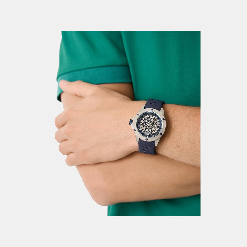 Aml Thrill Men Automatic Silver Dial Analog Titanium Watch MTRR1F5043E