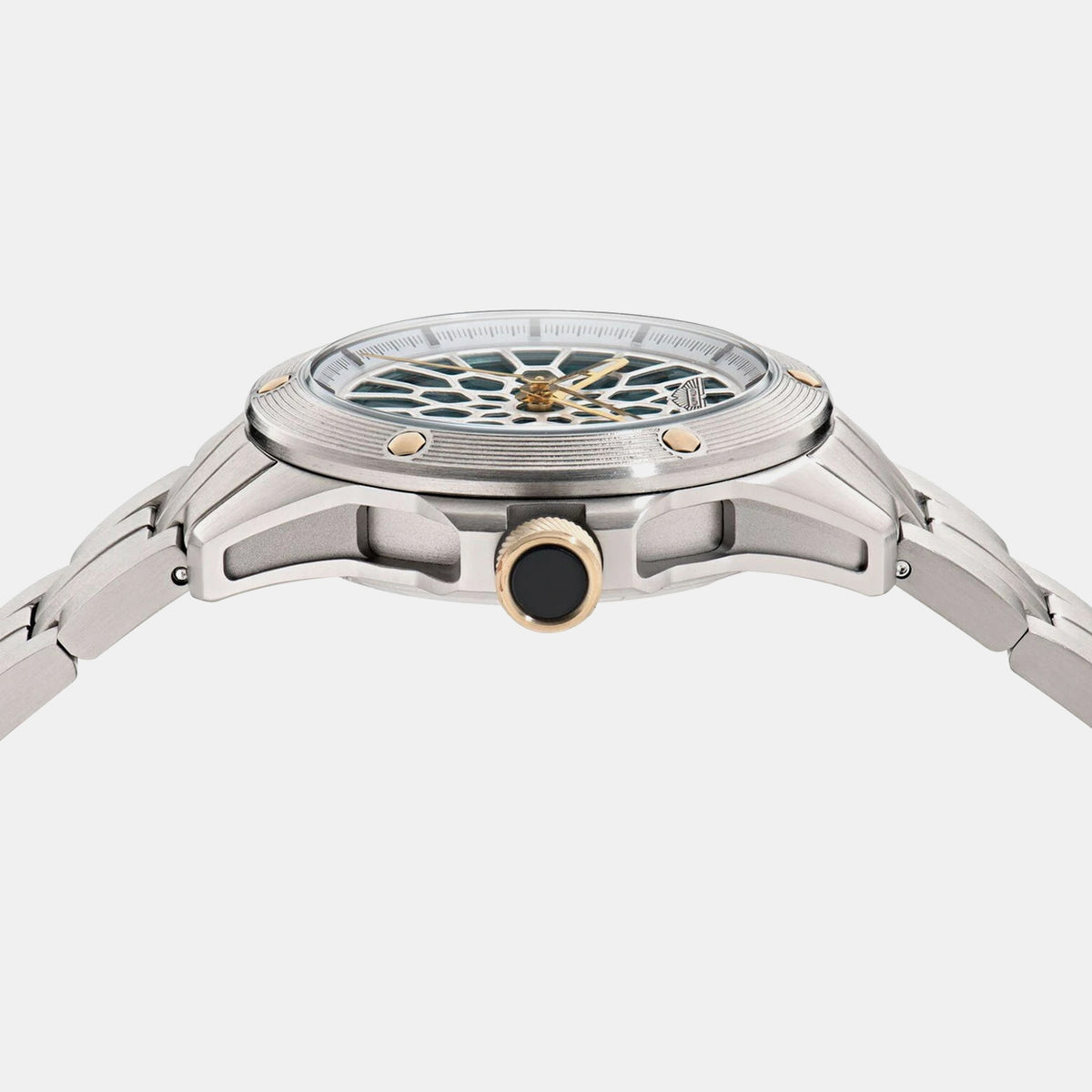 Aml Thrill Men Automatic Green Dial Analog Titanium Watch MTRR1F5053E