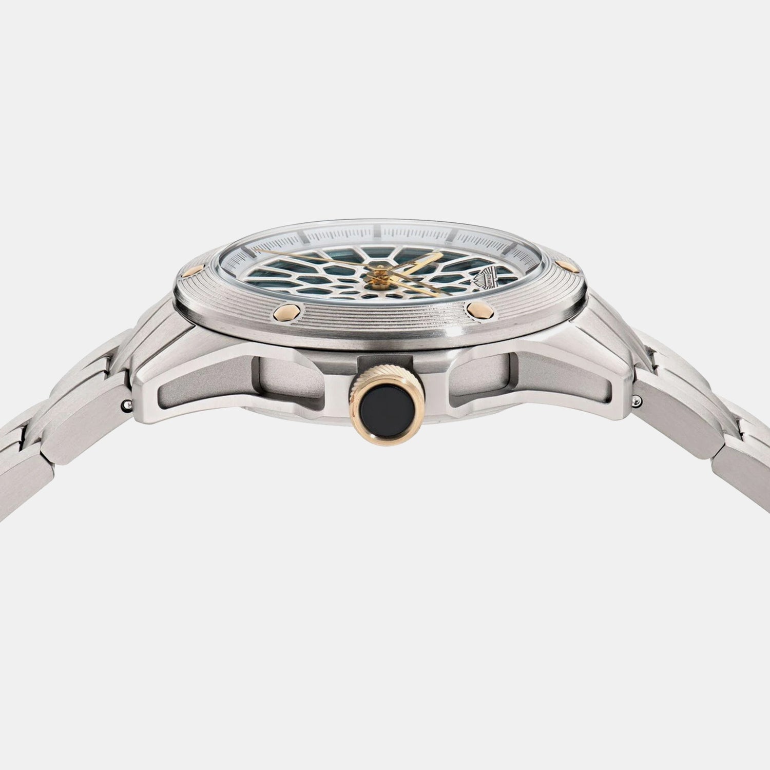 Aml Thrill Men Automatic Green Dial Analog Titanium Watch MTRR1F5053E