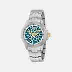 Aml Thrill Men Automatic Green Dial Analog Titanium Watch MTRR1F5053E